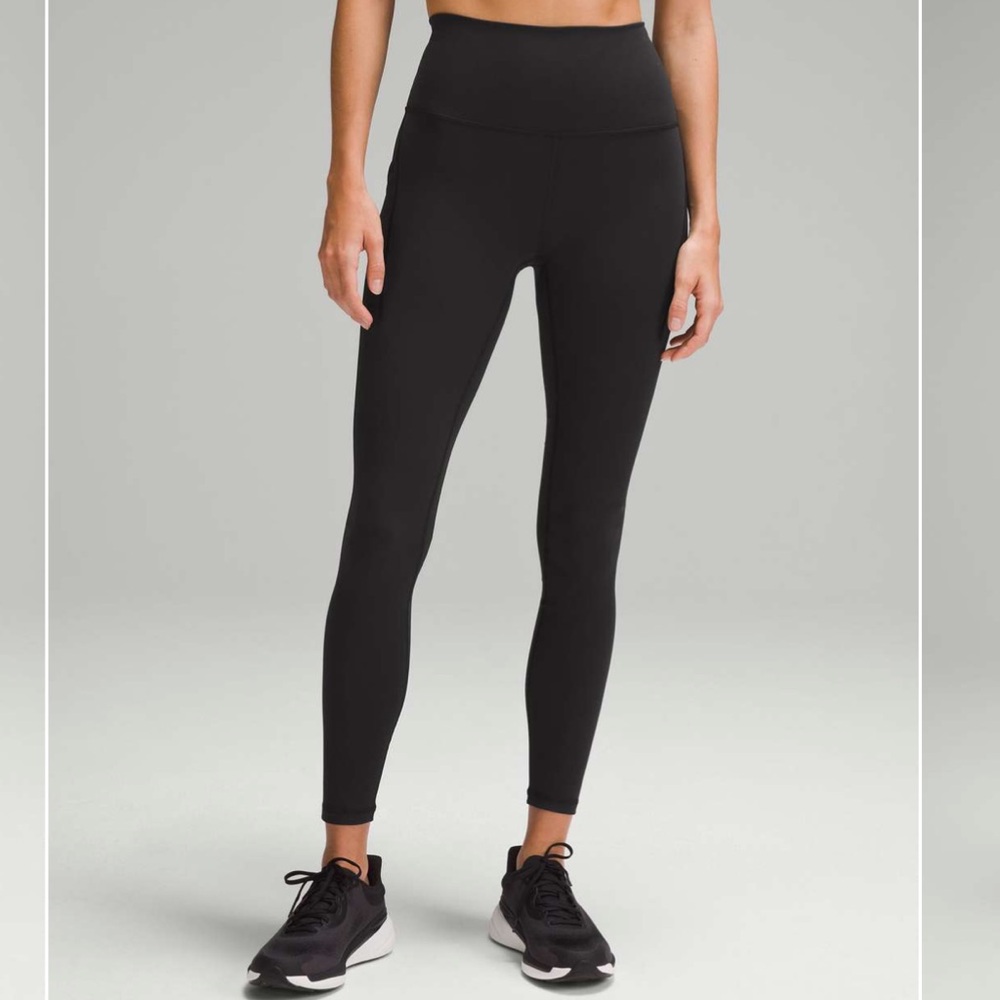 Lululemon Wunder Train High-Rise Tight with Pockets Black